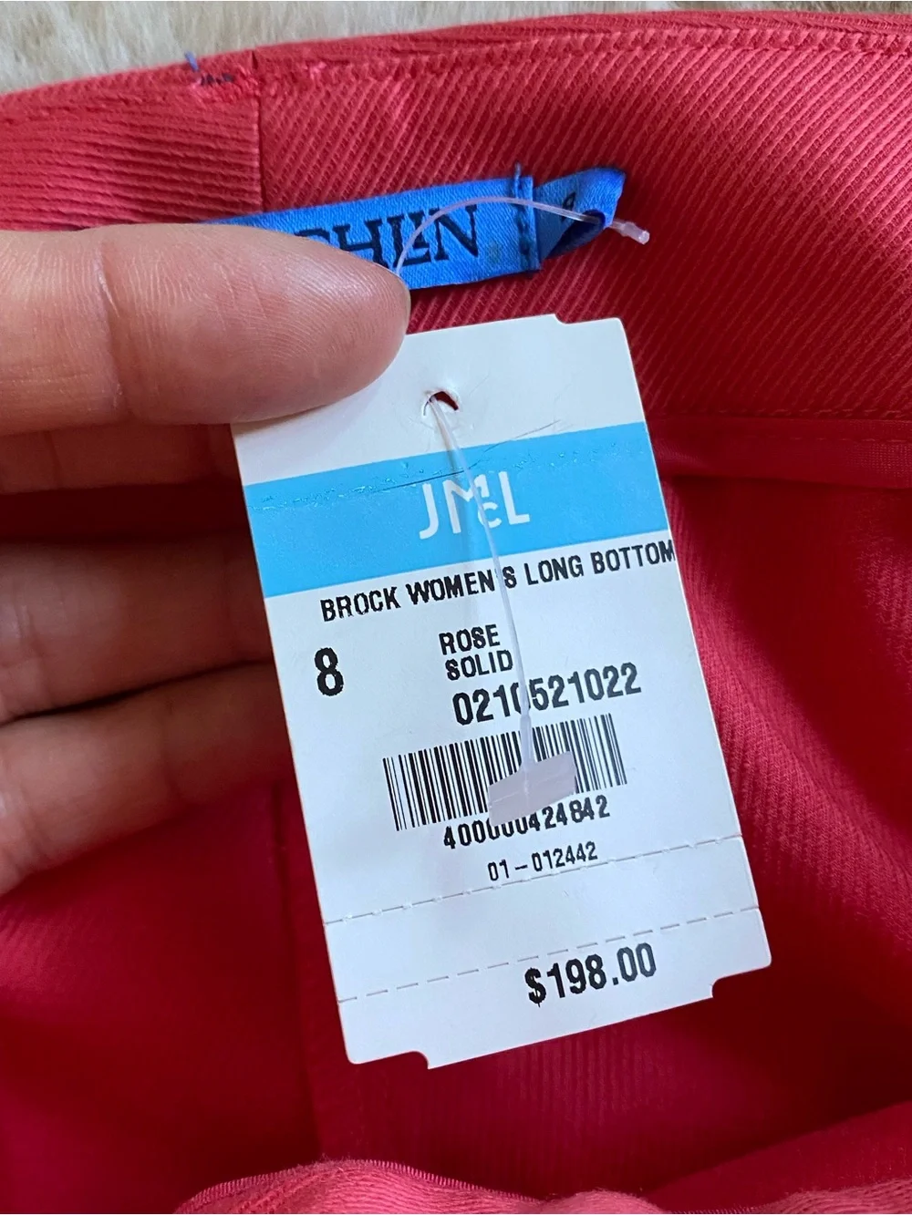 J.McLaughlin Brock Women’s Wide-Leg Pants in Vibrant Coral! 🦞